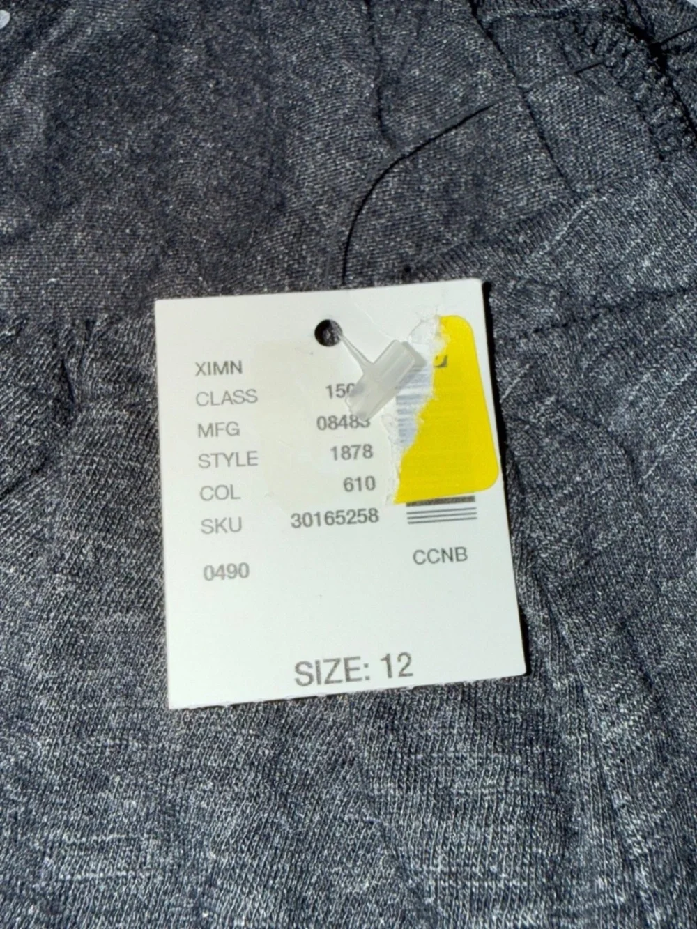 Justice nwt black